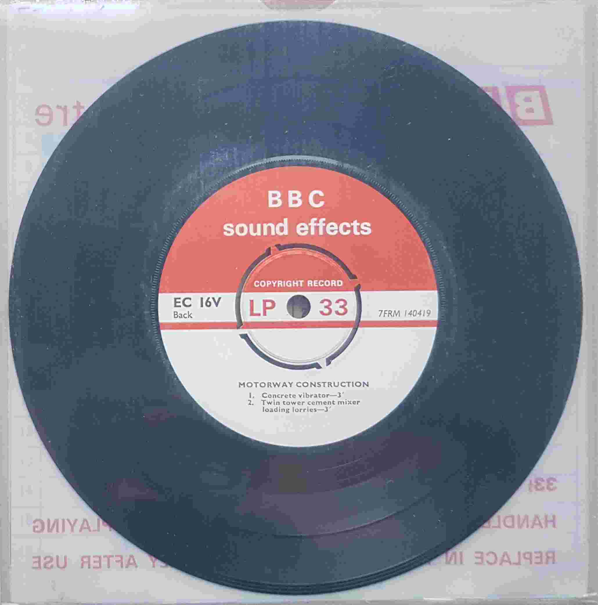 Picture of EC 16V Motorway construction by artist Not registered from the BBC records and Tapes library